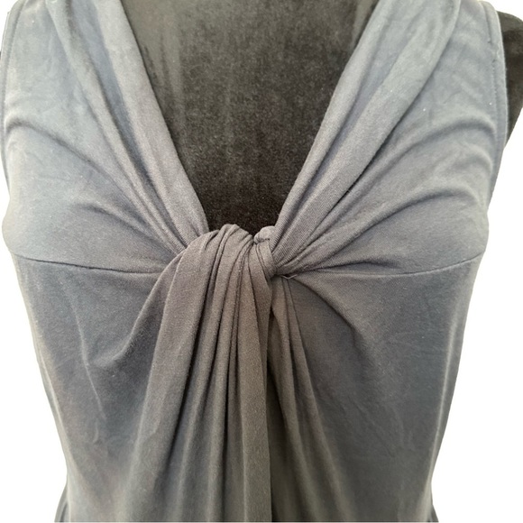 J. Crew dark gray knotted sleeveless dress in size Large - Picture 5 of 5